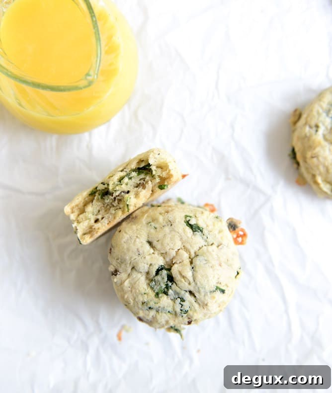 Savory Omelet Scones: Fluffy Breakfast Scones with Eggs and Cheese 8 omelet scones I howsweeteats.com