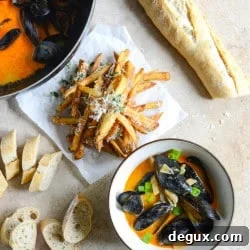 Coconut Curry Mussels Recipe with Lime and Cilantro 6 img 39246 5