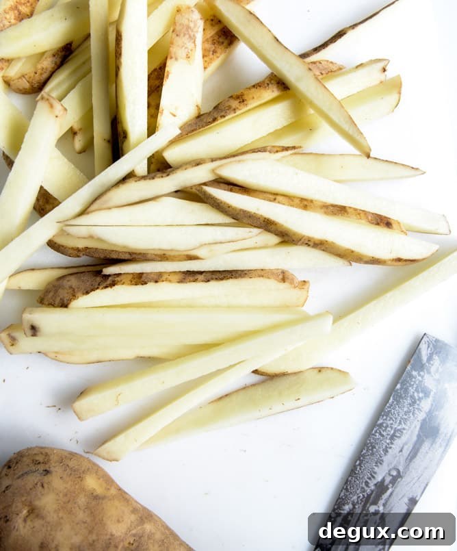 Herb-Salted Garlic Parmesan Fries 3 herb salted garlic parmesan french fries I howsweeteats.com