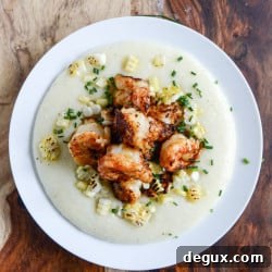 Smoky Brown Butter Shrimp over Creamy Gouda Grits 6 img 39250 5