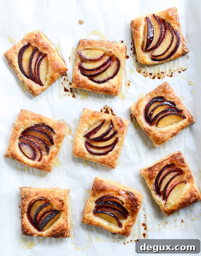black plum tarts with brown butter and sea salt I howsweeteats.com