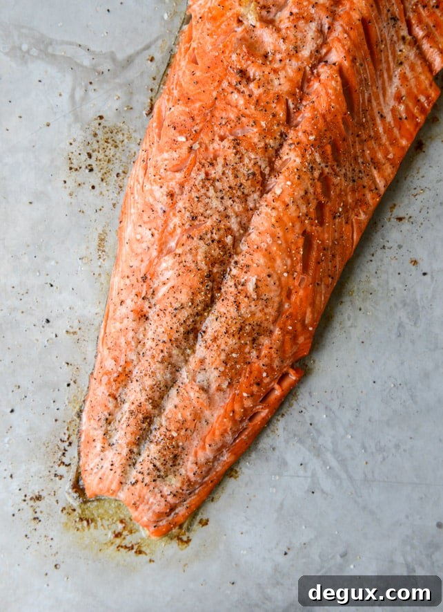 Garlic Butter Salmon with Caramelized Shallot Relish Recipe 3 garlic butter salmon with caramelized shallot corn relish I howsweeteats.com