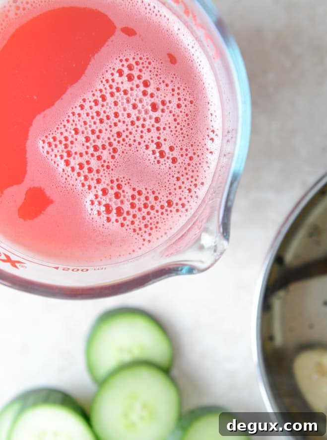 Sparkling Watermelon Ginger Mocktail Recipe 3 watermelon ginger sparklers I howsweeteats.com