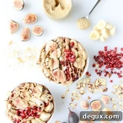 Autumn Acai Bowl with Vanilla Bean Cashew Butter Recipe 7 img 39892 8