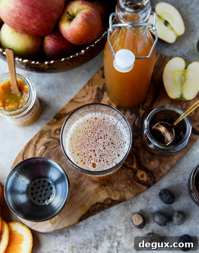 cider bourbon jam cocktails I howsweeteats.com