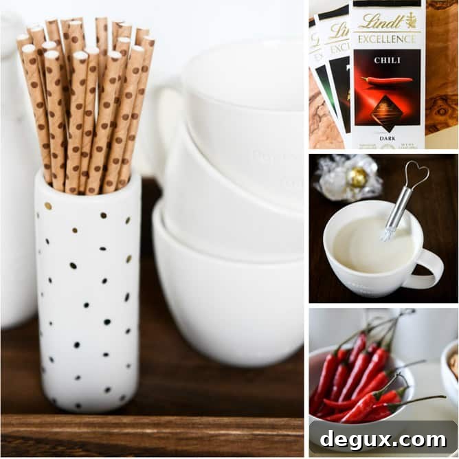 Lindt Hot Chocolate Bar: Rich Gourmet Drinking Chocolate Blend 7 how to make a hot chocolate bar I howsweeteats.com