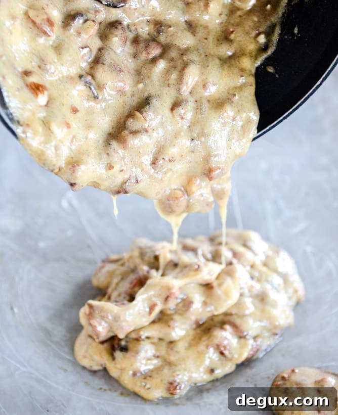 Vanilla Bean Bacon Almond Brittle Recipe 5 bacon almond brittle with vanilla beans I howsweeteats.com