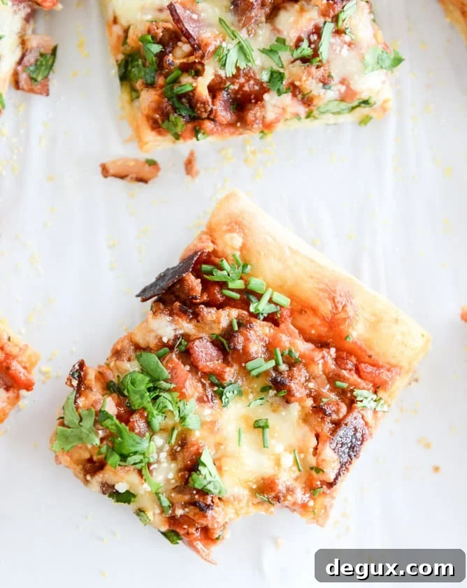 Ultimate Meat Lovers Pizza Recipe: Loaded Pepperoni & Sausage Pie 6 meat lovers pizza I howsweeteats.com