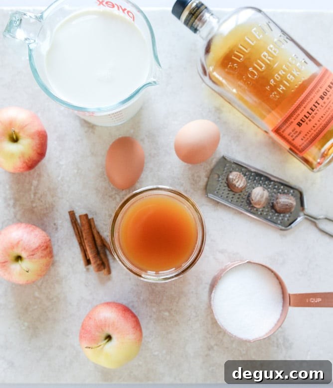 hot cider nog I howsweeteats.com