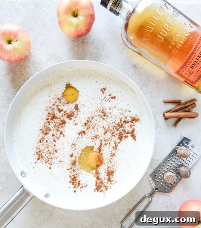 hot cider nog I howsweeteats.com