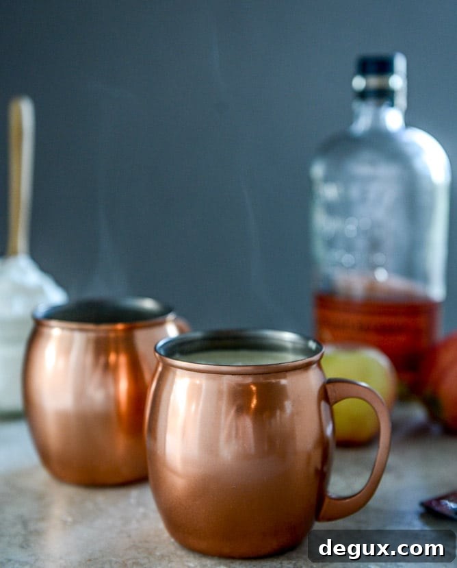 hot cider nog I howsweeteats.com