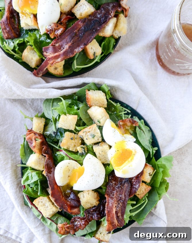 baby kale breakfast salad I howsweeteats.com