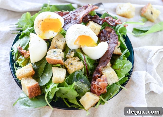 baby kale breakfast salad I howsweeteats.com