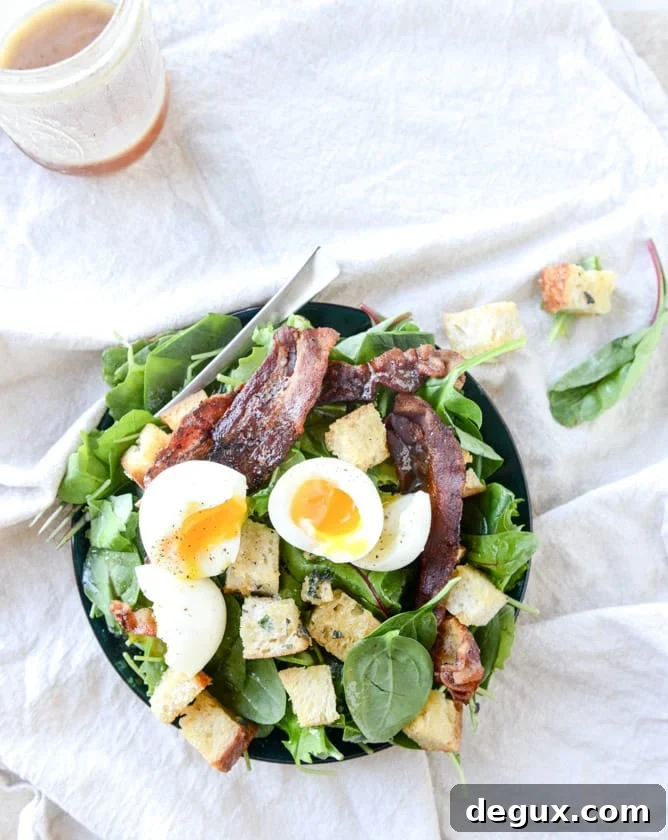 baby kale breakfast salad I howsweeteats.com