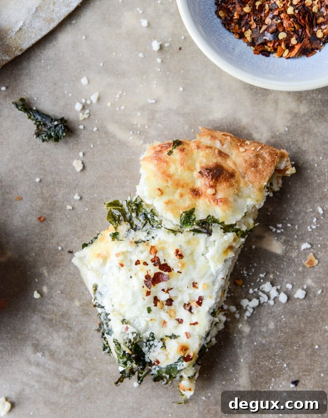 Marinated Kale and Whipped Ricotta Pizza Recipe 2 marinated kale and whipped ricotta pizza I howsweeteats.com