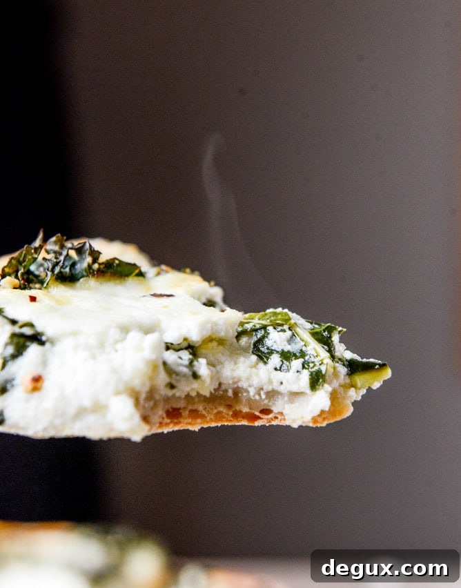 Marinated Kale and Whipped Ricotta Pizza Recipe 8 marinated kale and whipped ricotta pizza I howsweeteats.com