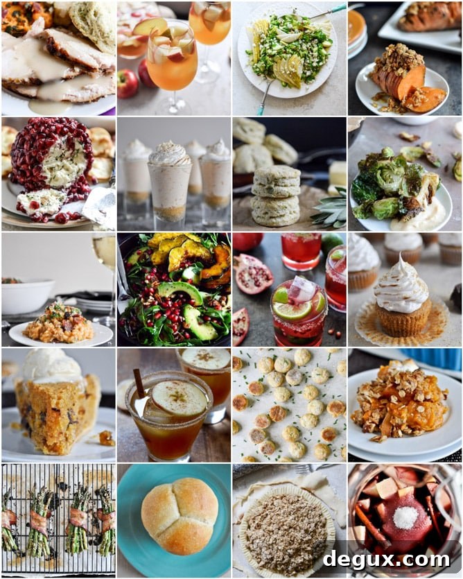 What to Cook for Thanksgiving: Delicious Menu Ideas and Recipes 2 45+ recipes for Thanksgiving, from cocktails to dessert I howsweeteats.com
