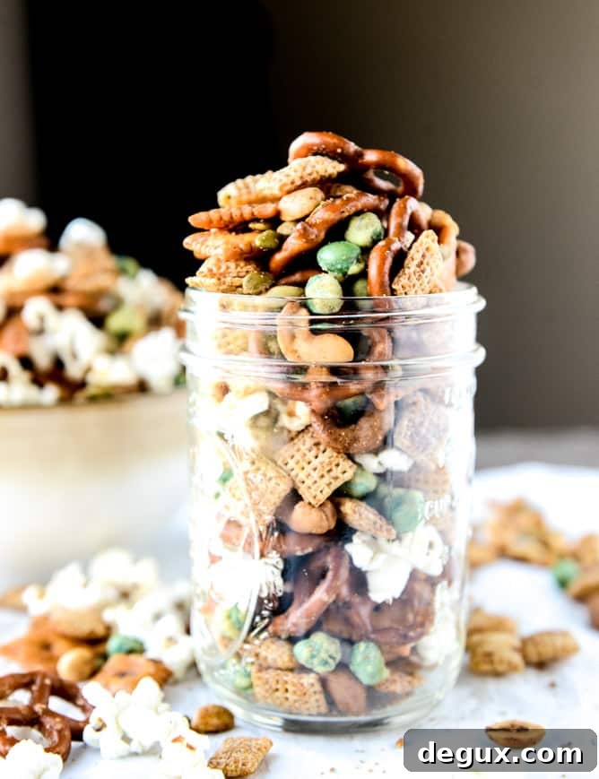 sweet + savory homemade snack mix I howsweeteats.com