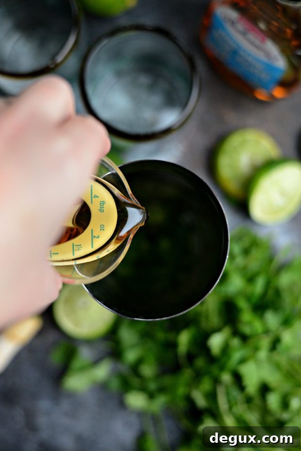 Cilantro-Lime Margarita Recipe: Fresh Twist on a Classic 8 Cilantro Lime Margaritas l SimplyScratch.com (5)
