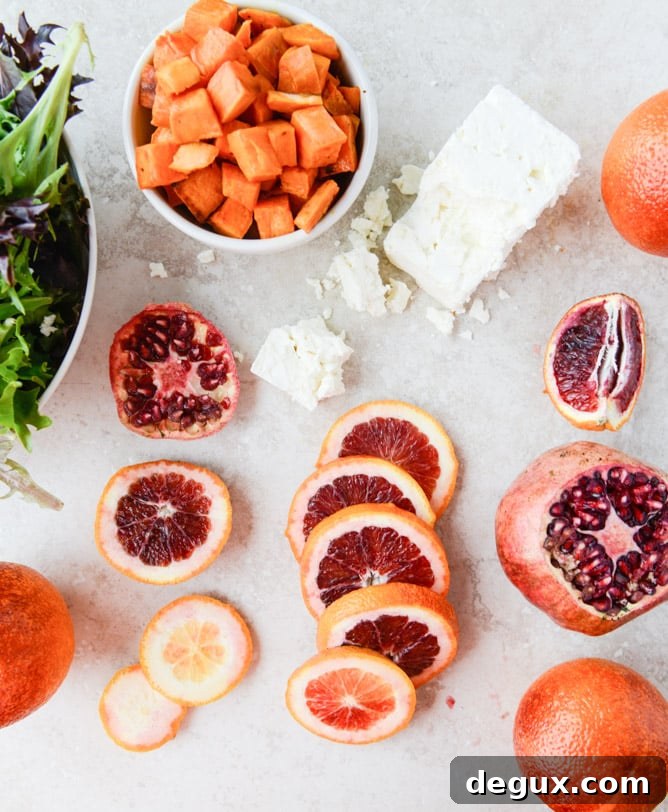 winter chopped salad I howsweeteats.com
