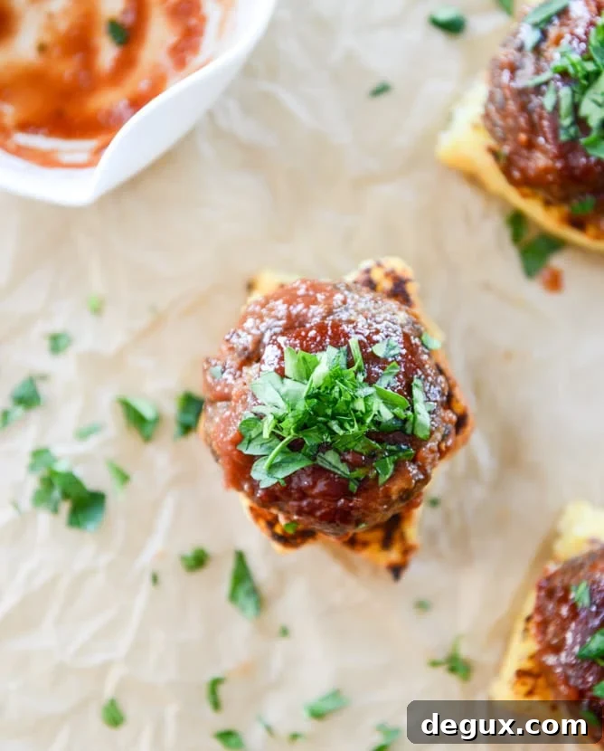 BBQ meatloaf and grilled fontina cornbread stacks I howsweeteats.com