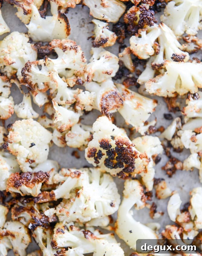 charred cauliflower carbonara I howsweeteats.com