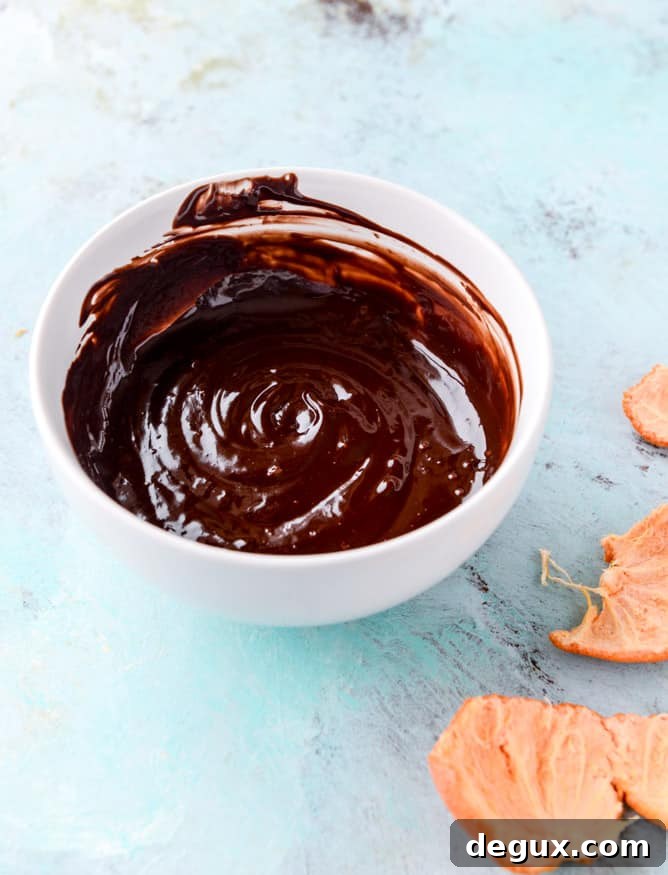 chocolate covered clementine smoothie I howsweeteats.com