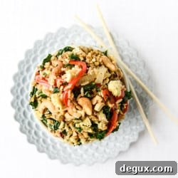 Garlic Kale & Cashew Fried Rice Recipe for Flavorful Weeknight Meals 5 img 41731 5