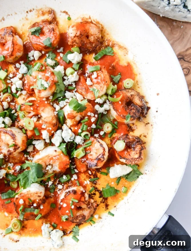 Crispy Buffalo Shrimp with Blue Cheese Grits Recipe 5 crispy buffalo wing shrimp with blue cheese grits I howsweeteats.com