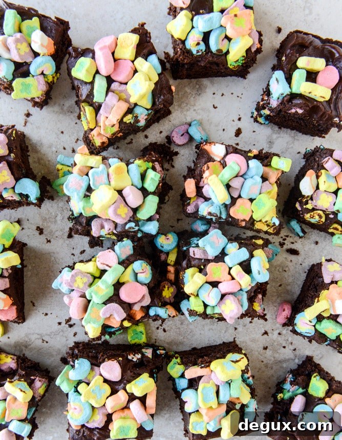 One-Bowl Whiskey Chocolate Fudge Cake Recipe 8 one bowl fudgy whiskey chocolate cake - with irish cream chocolate ganache (and lucky charms marshmallows...) I howsweeteats.com