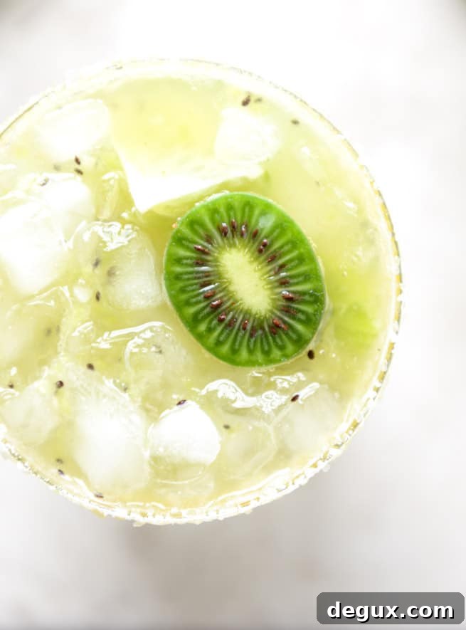 kiwi margaritas I howsweeteats.com