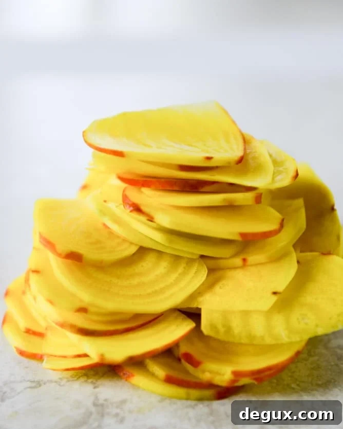 Crispy Golden Beet Chips with Spicy Goat Cheese Dip 4 golden beet chips with spicy goat cheese dip I howsweeteats.com