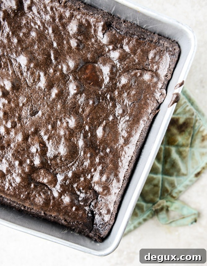 Sea Salt Truffle Brownies Made with Olive Oil 6 olive oil sea salt truffle brownies I howsweeteats.com