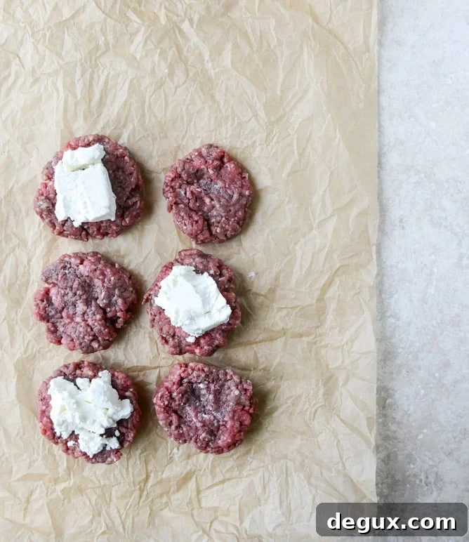goat cheese guac burgers I howsweeteats.com