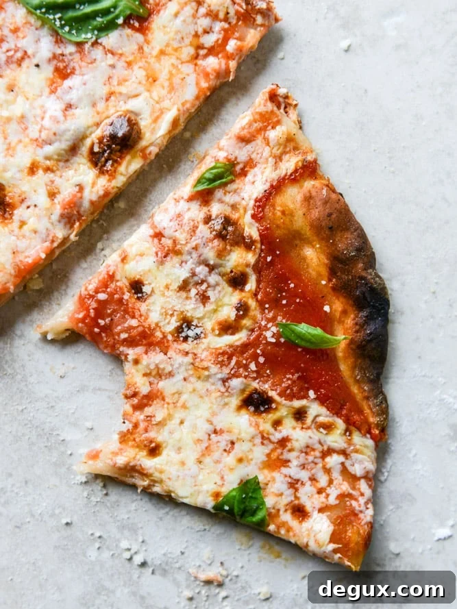 thin crust pizza I howsweeteats.com