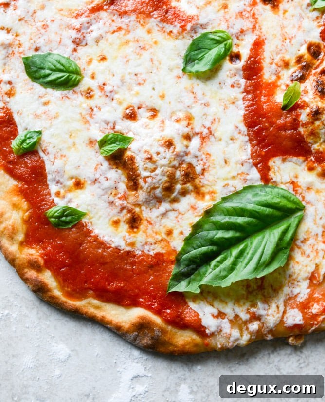 thin crust pizza I howsweeteats.com