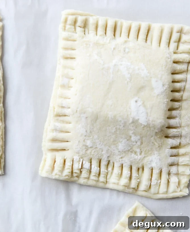 smoked cheddar and cherry jam pastry pop tarts I howsweeteats.com
