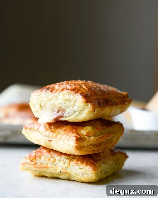 smoked cheddar and cherry jam pastry pop tarts I howsweeteats.com