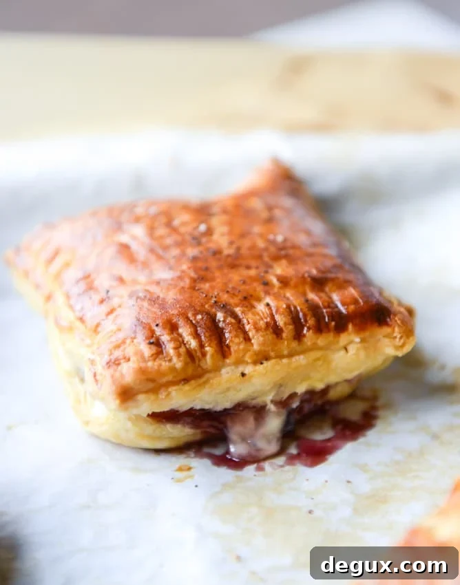 Smoked Cheddar & Cherry Jam Pop-Tarts Recipe 10 smoked cheddar and cherry jam pastry pop tarts I howsweeteats.com