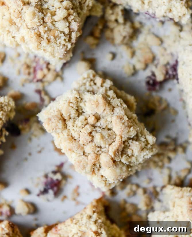 cherry berry buttermilk crumb cake I howsweeteats.com