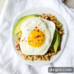 Savory Breakfast Fried Rice Recipe with Eggs and Veggies 8 img 42502 7