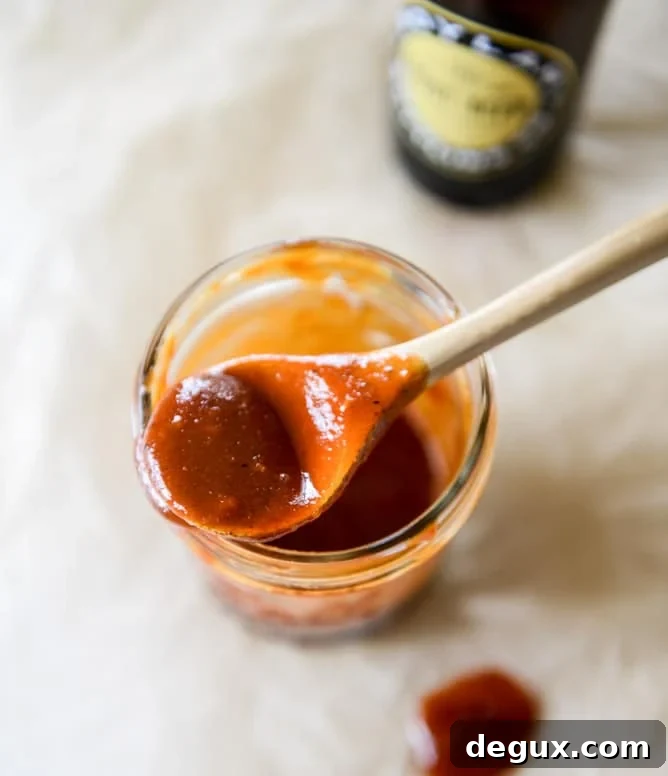 Grilled Baby Back Ribs with Root Beer BBQ Sauce I howsweeteats.com