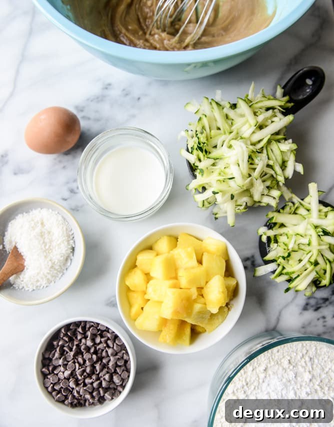Pineapple Zucchini Skillet Cake Recipe 3 fresh pineapple zucchini skillet cake I howsweeteats.com