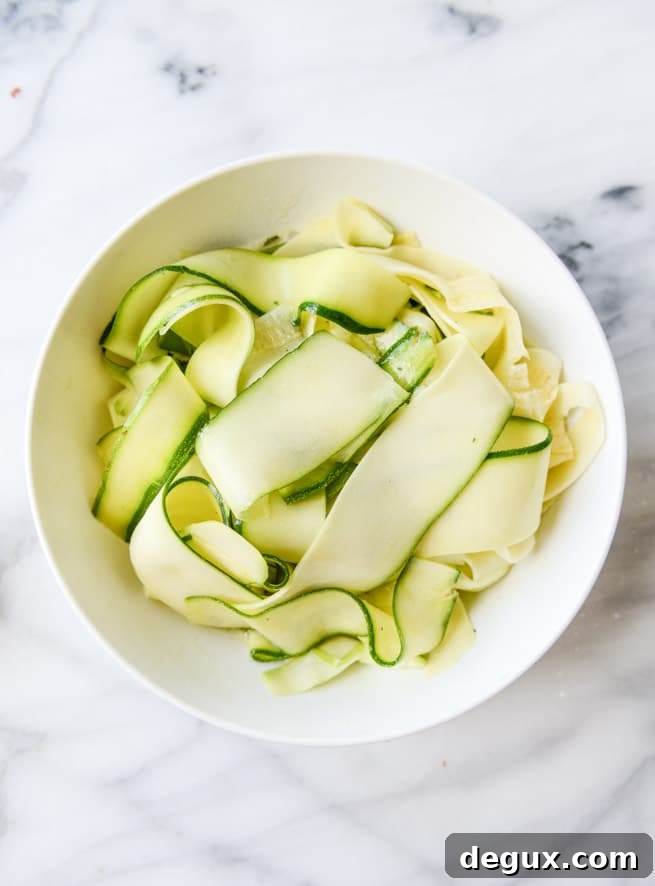 marinated zucchini feta salad with fresh corn and toasted pistachio breadcrumbs I howsweeteats.com
