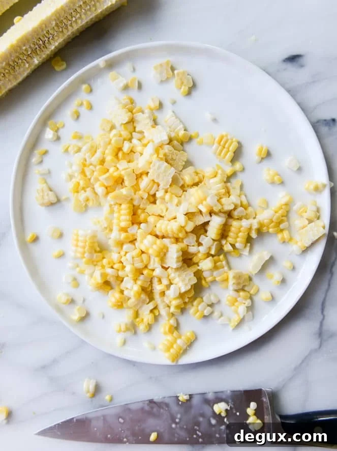 marinated zucchini feta salad with fresh corn and toasted pistachio breadcrumbs I howsweeteats.com