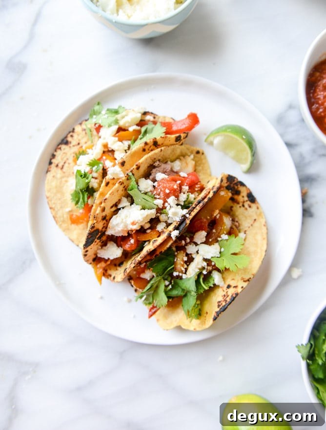 our favorite steak fajitas, three ways I howsweeteats.com