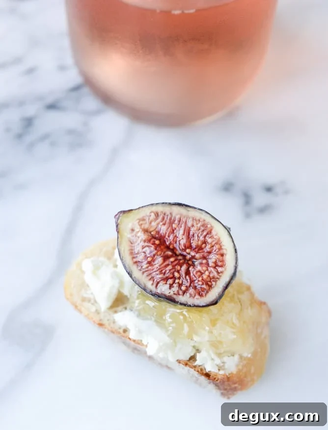 roasted goat cheese stuffed figs + an easy summer cheese plate I howsweeteats.com