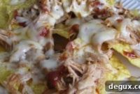 Loaded Cheesy BBQ Pulled Pork Nachos