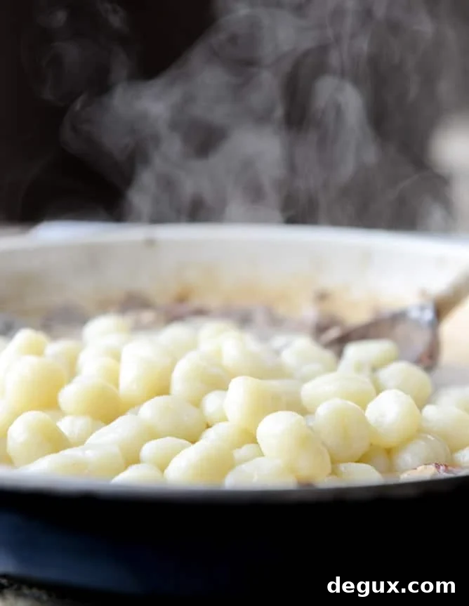 summer skillet gnocchi I howsweeteats.com