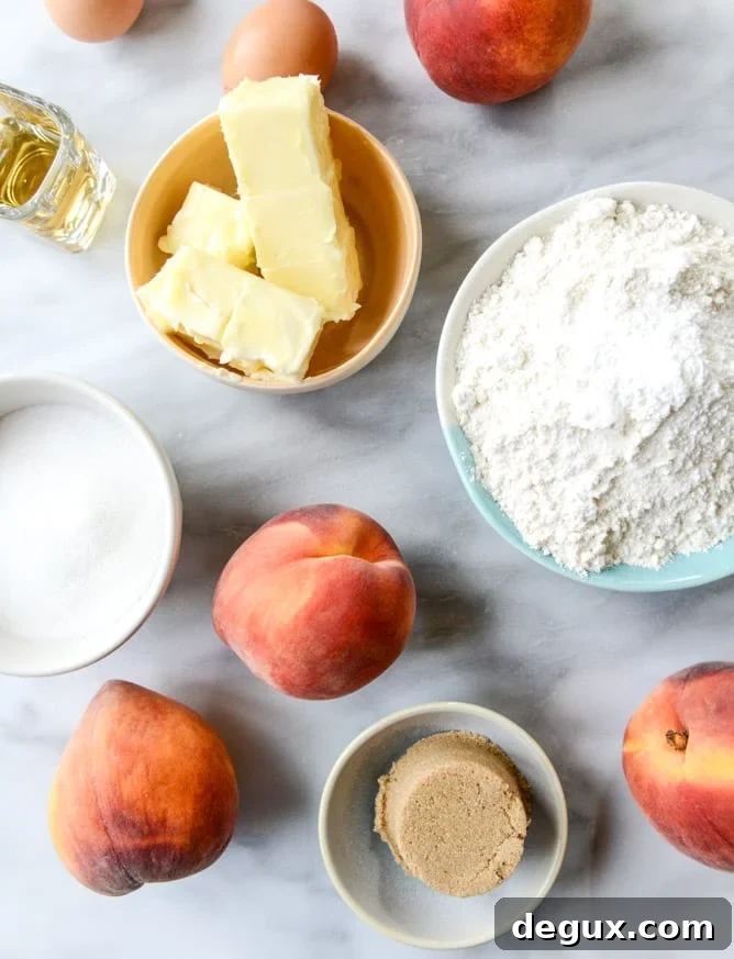 Cinnamon Sugar Bourbon Peach Upside-Down Cake Recipe 3 cinnamon sugar bourbon peach upside down cake I howsweeteats.com